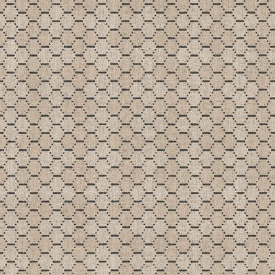 product image for Boho Beehive Wallpaper in Tan, Black from the Bazaar Collection by Galerie Wallcoverings 72