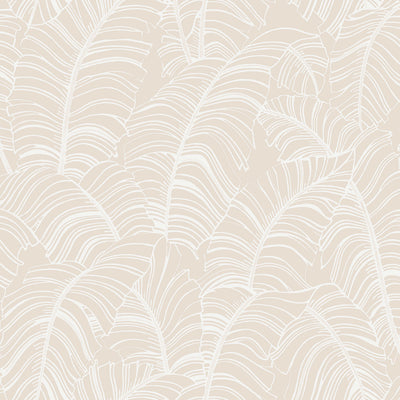 product image for Broadleaf Wallpaper in Neutral Taupe from the Bazaar Collection by Galerie Wallcoverings 59