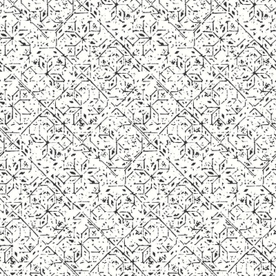 product image of Tangier Tile Wallpaper in Black from the Bazaar Collection by Galerie Wallcoverings 598