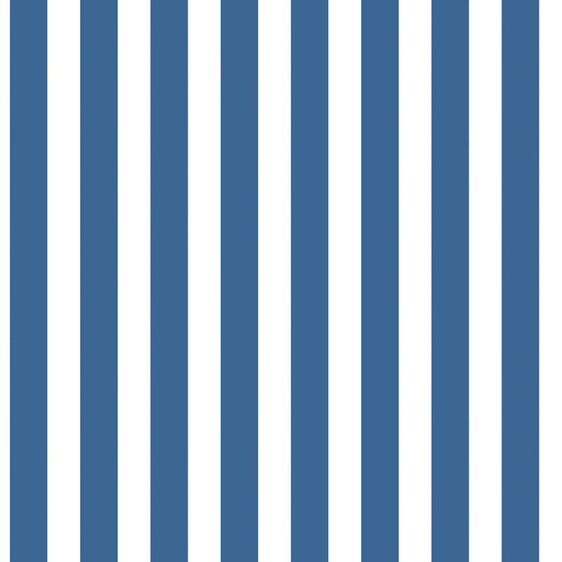media image for Regency Stripe Cobalt Wallpaper from the Tiny Tots 2 Collection by Galerie Wallcoverings 226