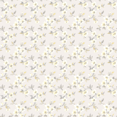 product image of sample anemone mini light grey wallpaper from the secret garden collection by galerie wallcoverings 1 555