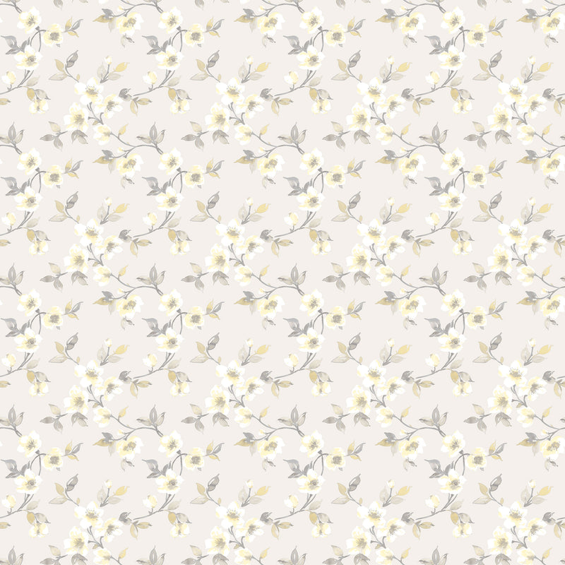 media image for sample anemone mini light grey wallpaper from the secret garden collection by galerie wallcoverings 1 289