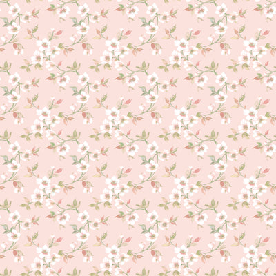 product image of sample anemone mini pink wallpaper from the secret garden collection by galerie wallcoverings 1 576
