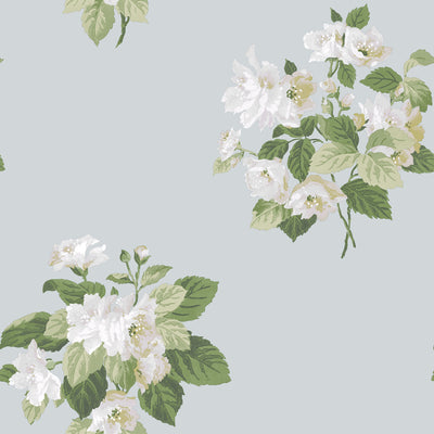 product image of sample classic bouquet duck egg wallpaper from the secret garden collection by galerie wallcoverings 1 535