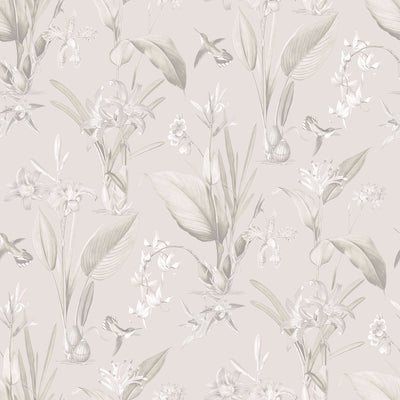 product image of sample cottage botanical beige wallpaper from the secret garden collection by galerie wallcoverings 1 526
