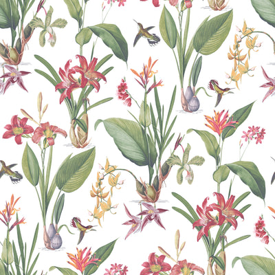 product image of sample cottage botanical fresh wallpaper from the secret garden collection by galerie wallcoverings 1 582