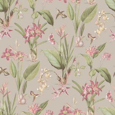 product image for Cottage Botanical Taupe Wallpaper from the Secret Garden Collection by Galerie Wallcoverings 68