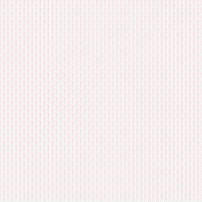 media image for sample secret scallop pink wallpaper from the secret garden collection by galerie wallcoverings 1 291