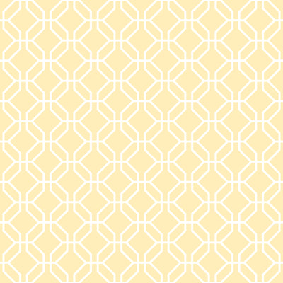 product image for Trellis Negative Yellow Wallpaper from the Secret Garden Collection by Galerie Wallcoverings 21