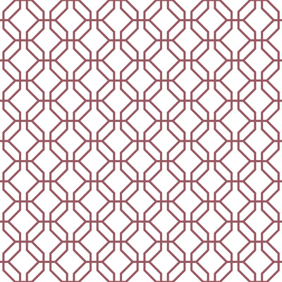 product image of Trellis Positive Cranberry Wallpaper from the Secret Garden Collection by Galerie Wallcoverings 546