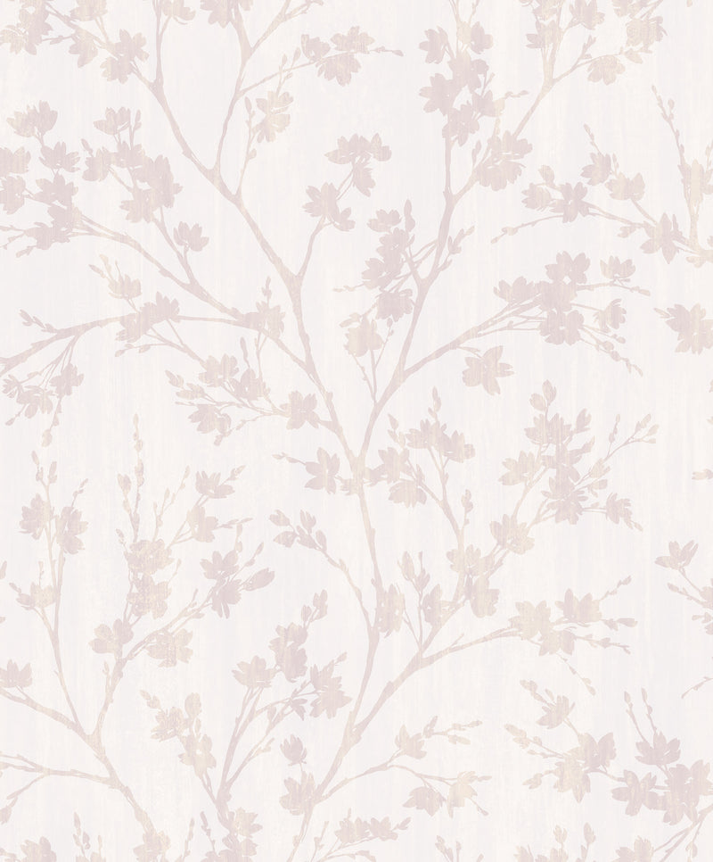 media image for sample wispy branches white wallpaper from the secret garden collection by galerie wallcoverings 1 240