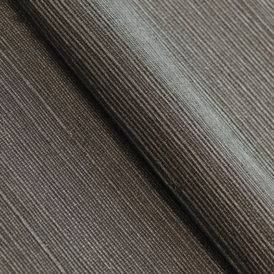 product image of Authentic Sisal Wallpaper in Espresso Brown on Silver Tipped Coal  553