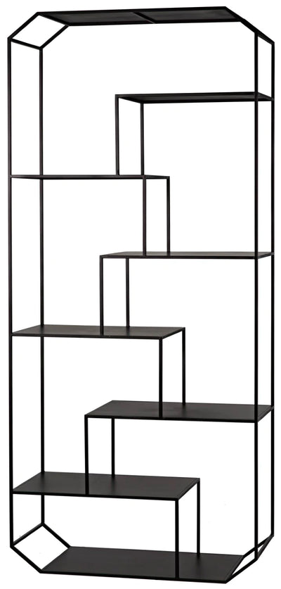 product image for marquise bookcase by noir new gbcs218mtb 1 77
