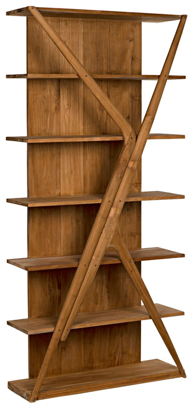 product image for vetra bookcase by noir new gbcs228t 1 70
