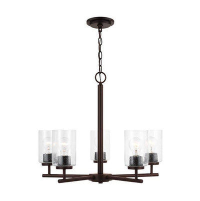product image of oslo 5 light chandelier generation lighting 31171en7 710 1 580