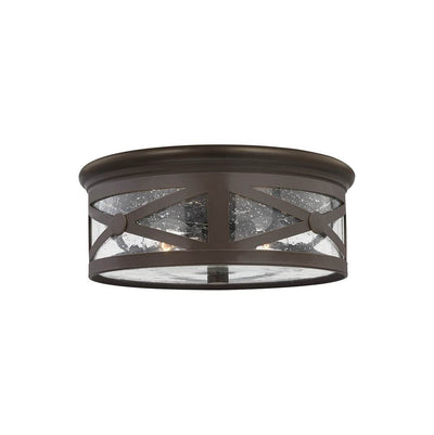 product image for 2 light outdoor ceiling flush mount generation lighting 7821402 71 1 75