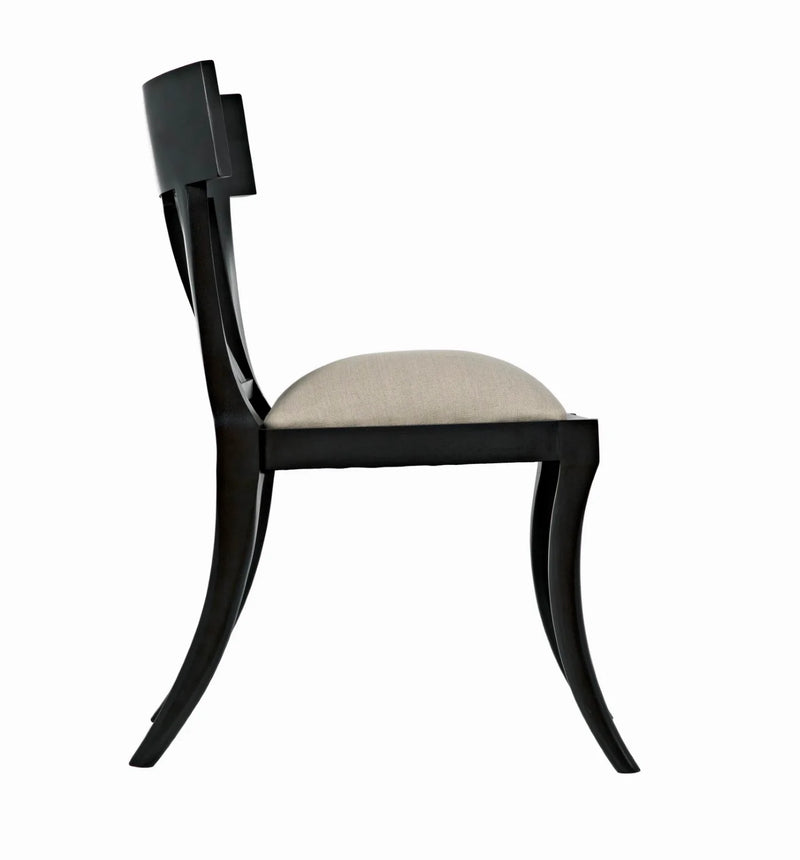 media image for athena side chair by noir 8 247