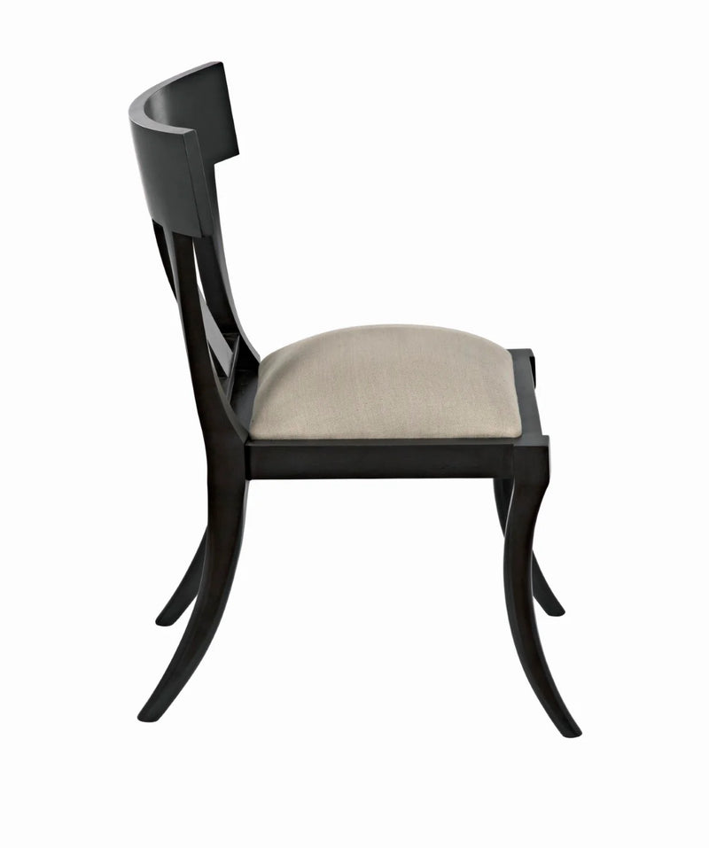 media image for athena side chair by noir 9 260