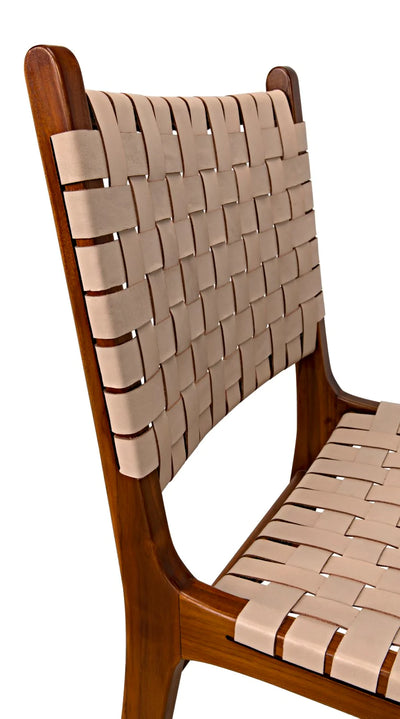 product image for dede dining chair in teak design by noir 18 94