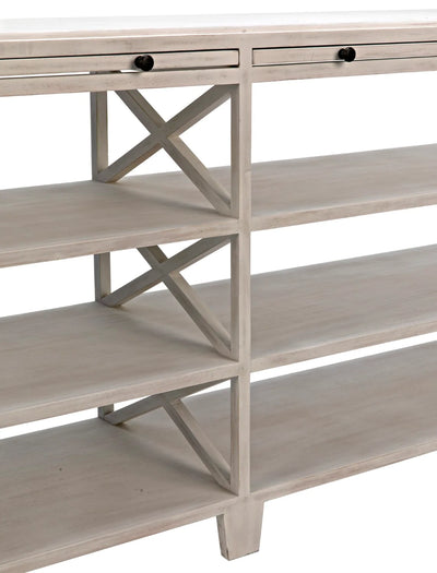 product image for sutton console by noir new gcon201wh 7 87