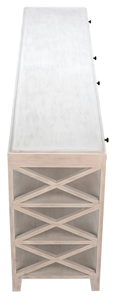 product image for sutton console by noir new gcon201wh 2 51