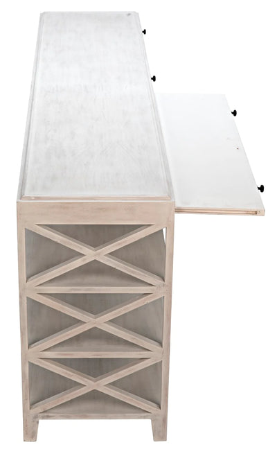 product image for sutton console by noir new gcon201wh 5 81