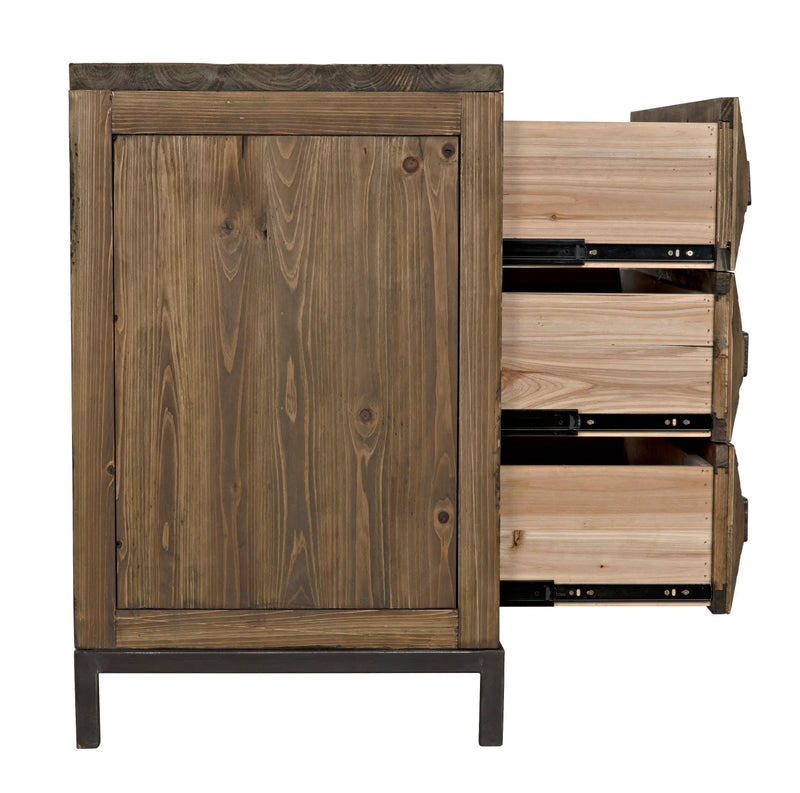 media image for jones 3 drawer sideboard design by noir 7 240
