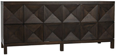 product image for quadrant 3 door sideboard design by noir 2 18