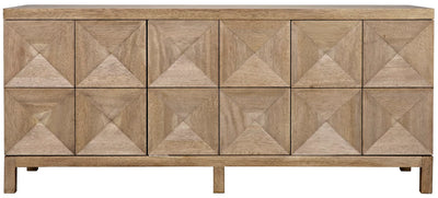 product image for quadrant 3 door sideboard design by noir 4 14