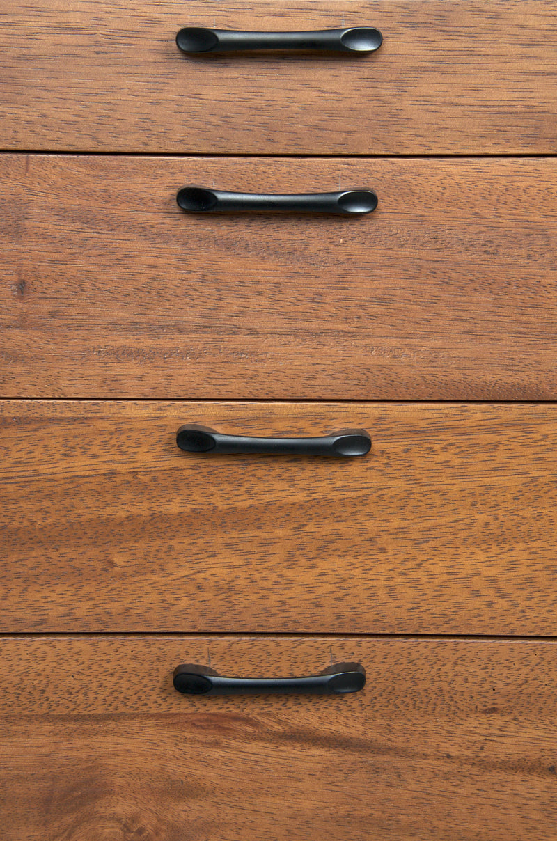 media image for mind croft sideboard in walnut metal design by noir 4 247