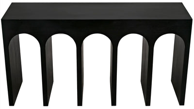 product image for bridge console in hand rubbed black design by noir 2 86