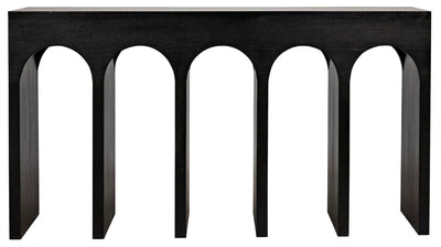 product image of bridge console in hand rubbed black design by noir 1 598