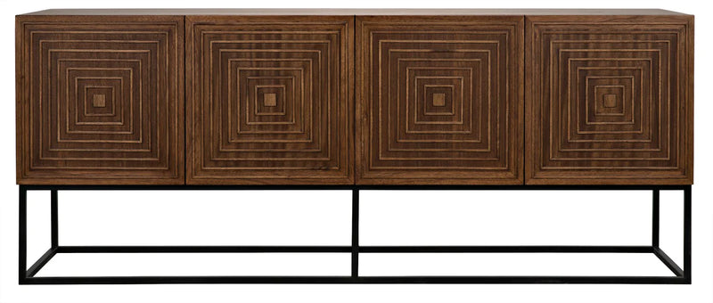 media image for lanon sideboard with metal base by noir 2 227