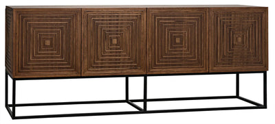 product image for lanon sideboard with metal base by noir 1 47