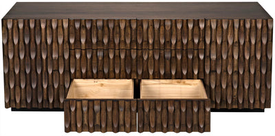 product image for alameda sideboard in dark walnut design by noir 5 32