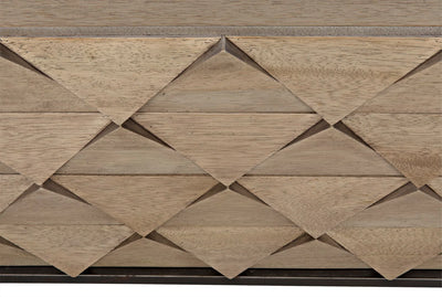 product image for draco sideboard w metal stand washed walnut design by noir 6 85