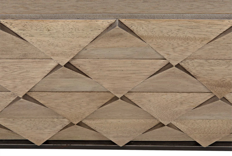 media image for draco sideboard w metal stand washed walnut design by noir 6 220