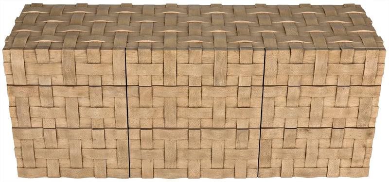 media image for weave sideboard in bleached walnut design by noir 8 293