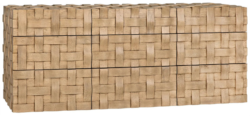 media image for weave sideboard in bleached walnut design by noir 1 298