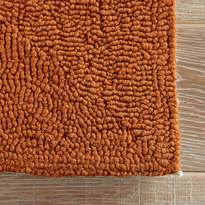 product image for Bough Out Indoor/ Outdoor Floral Orange & Taupe Area Rug 76