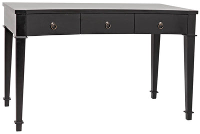 product image of curba desk in hand rubbed black design by noir 1 534