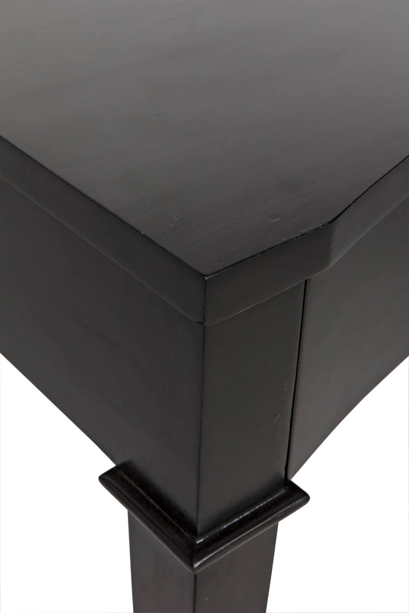 media image for curba desk in hand rubbed black design by noir 5 289