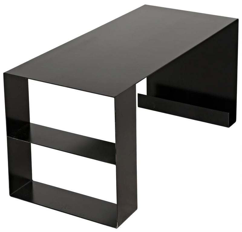 media image for black metal desk design by noir 6 217