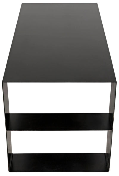 product image for black metal desk design by noir 7 86