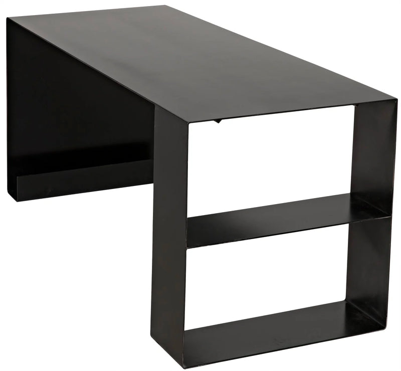 media image for black metal desk design by noir 9 246