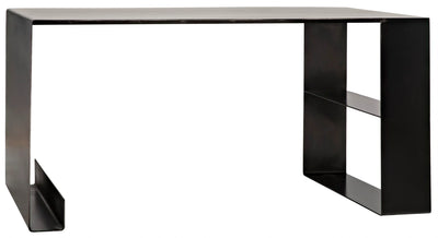 product image for black metal desk design by noir 2 17