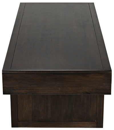 product image for degas desk in washed walnut design by noir 4 12