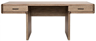 product image for degas desk in washed walnut design by noir 7 23