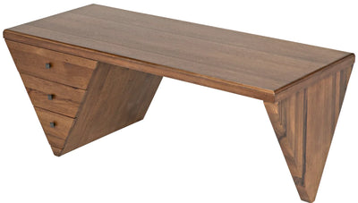 product image for tetramo desk in dark walnut design by noir 8 79