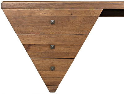 product image for tetramo desk in dark walnut design by noir 9 0